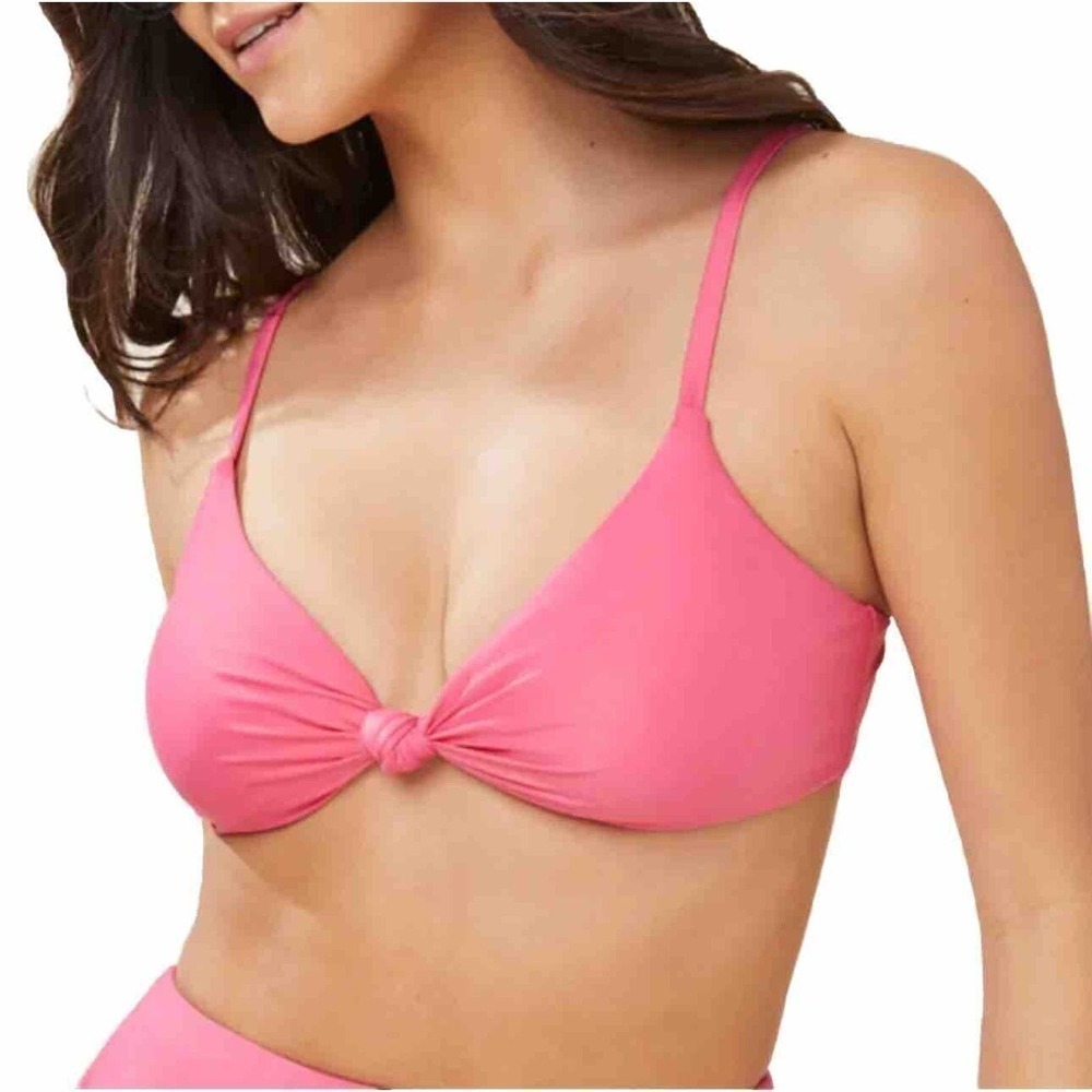 Andie The Santorini Top Women Sz XL Classic Triangle Bikini Adjustable Straps
